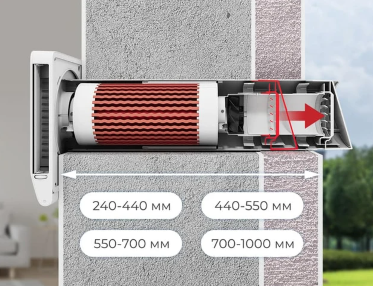 Вентс Breezy 160-E Smart з WiFi, СО2 та VOC - Зображення 2