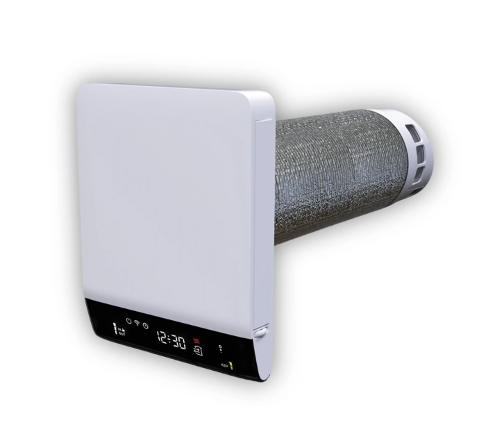 Провітрювач рекуператор Вентс Breezy 160-E Smart з WiFi, СО2 та VOC